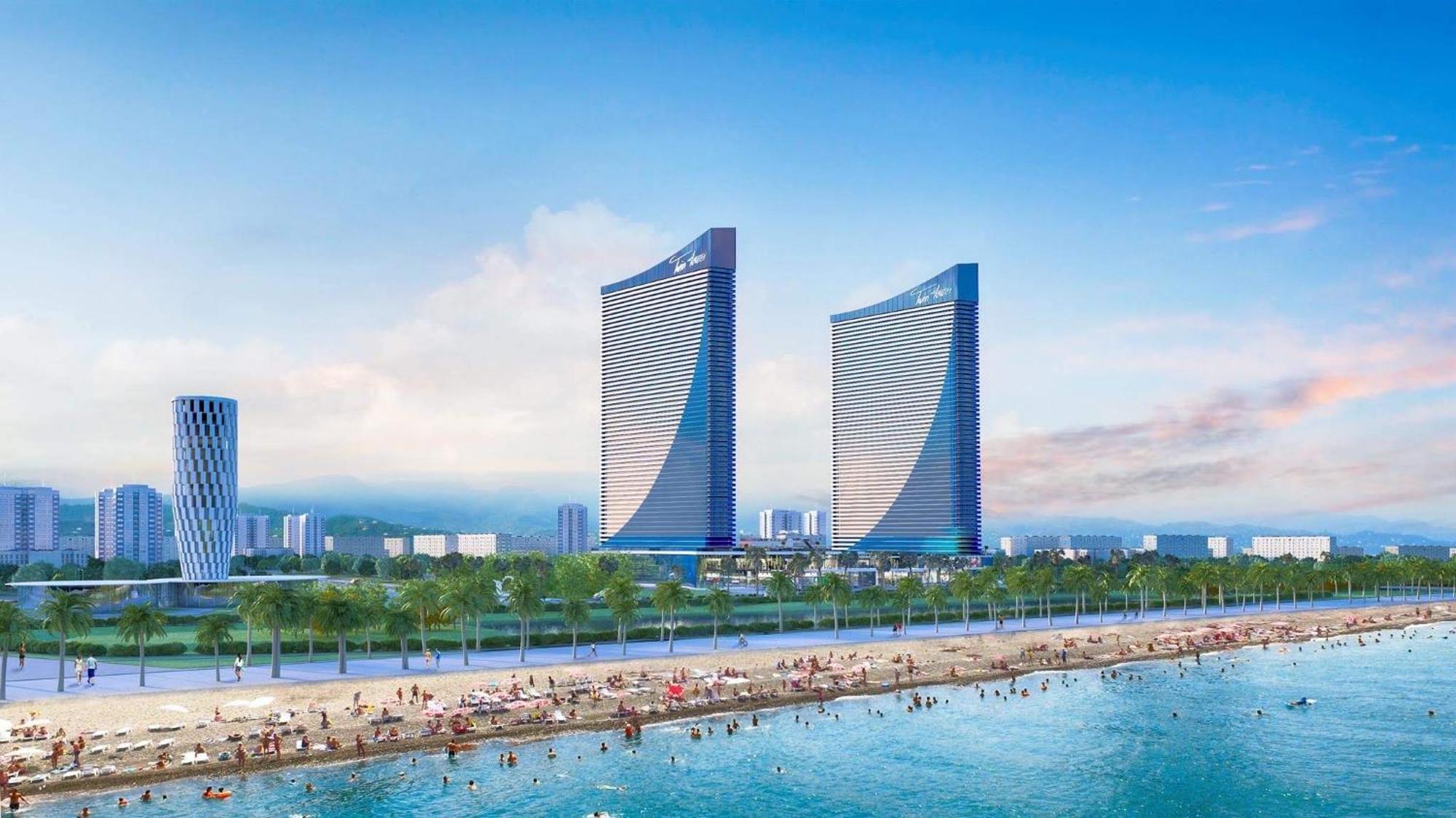 Aparthotel Orbi City Luxury Towers Batumi Exteriér fotografie